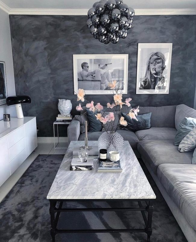 Marble Meets Soft Pink Comfort