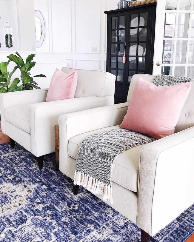 Blush Pink Accents Transform Neutral Spaces