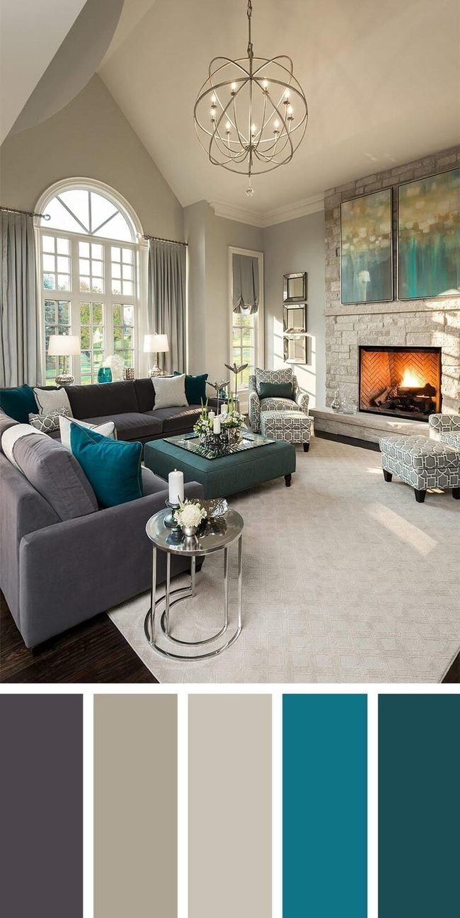 Orange Fire, Turquoise Calm