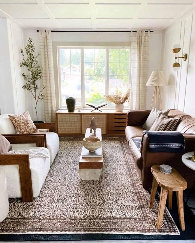 Brown Leather Couch Sunlit Comfort