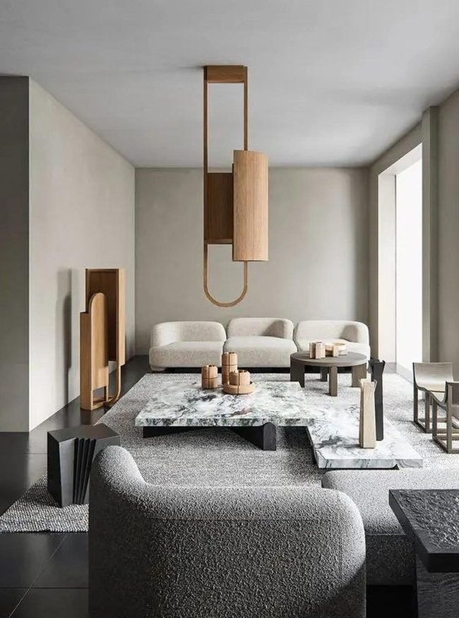 Marble Geometry Meets Soft Woods