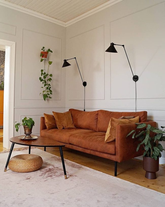 Earthy Tones Plush Cushions Natural Light