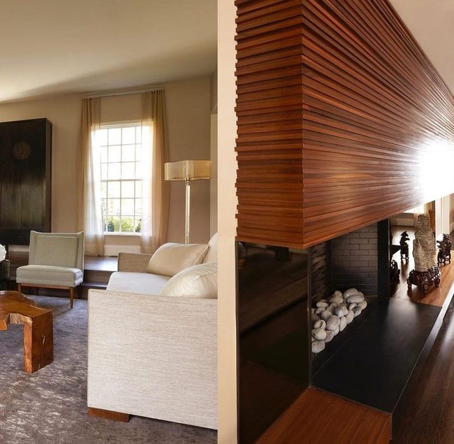 Light-Filtering Wood Room Dividers