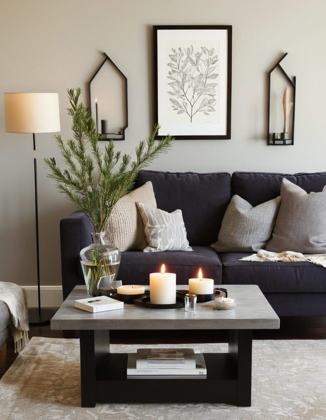Flickering Lamp Transforms Living Rooms