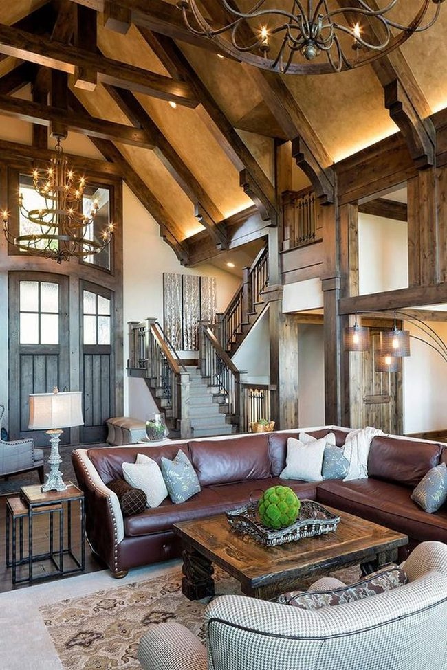 Soaring Timber And Layered Light