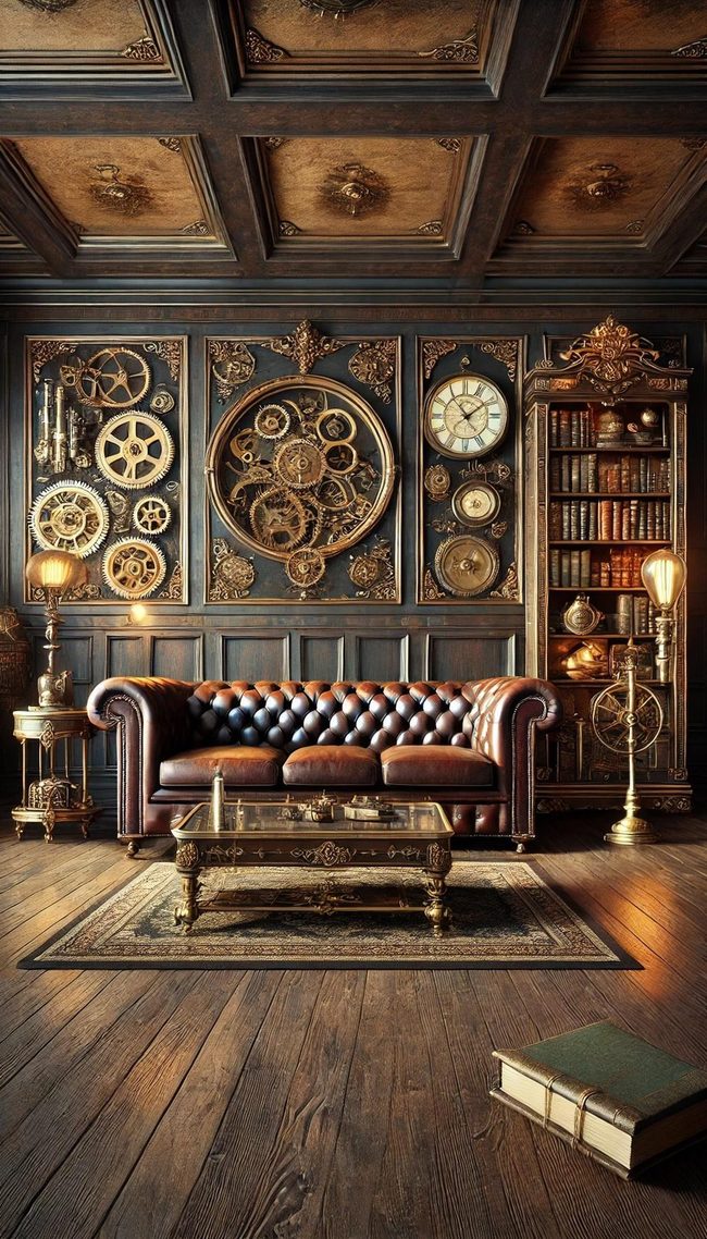 Brass Gears Meet Gothic Darkness