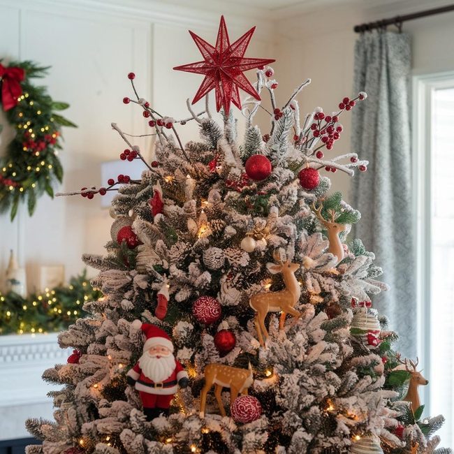 Red Peak Tree Topper