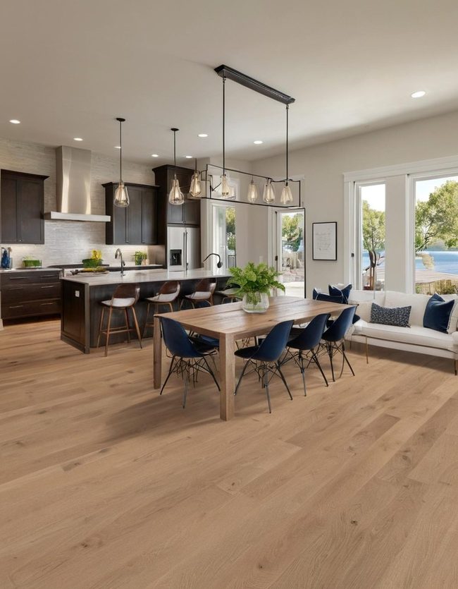Wide Plank Walnut Flow