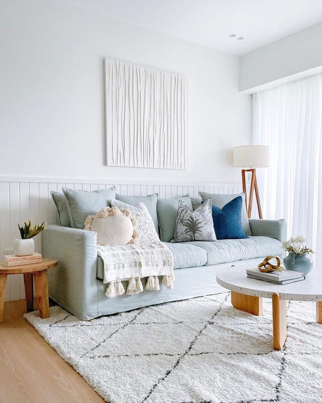 Mismatched Furniture Modern Living