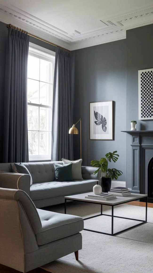 Grey Monochromatic Layering With Contrast