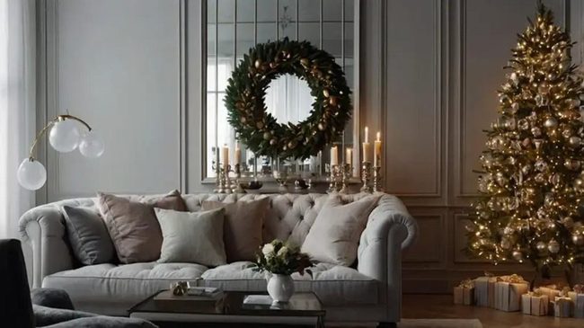 Frosted Mirror Fixture Reflector