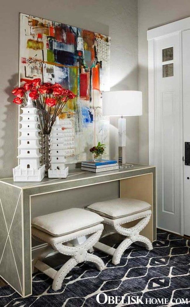 Creative Console Table Entryway