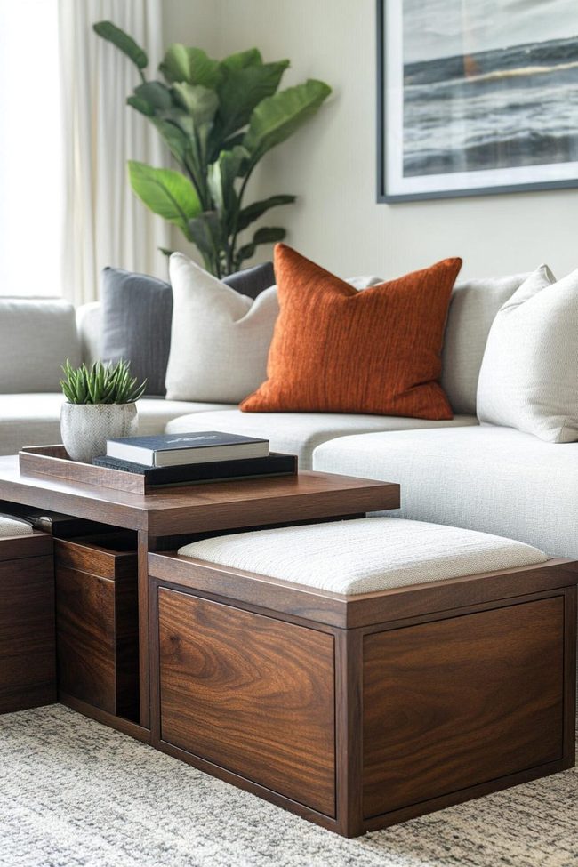 Double-Duty Furniture For Compact Spaces