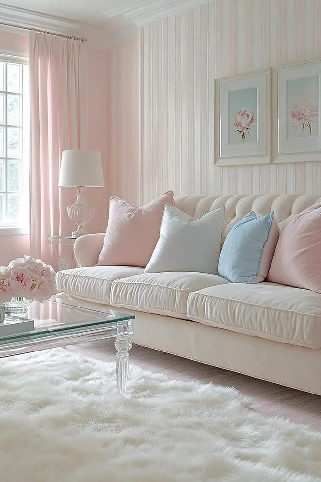 Soft Pastels Meet Plush Textures