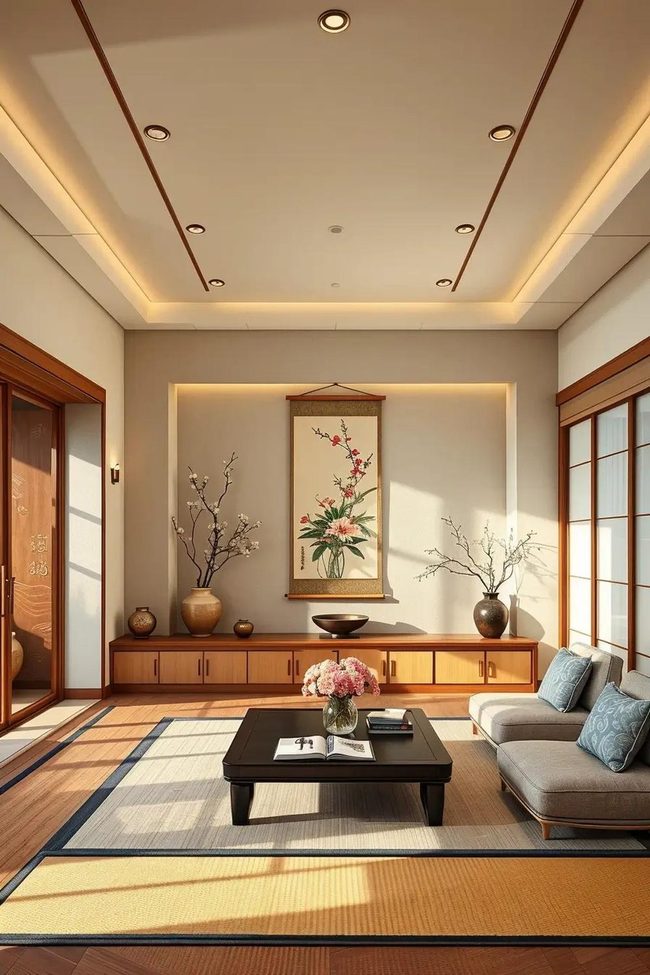 Japanese Alcove Wall Display