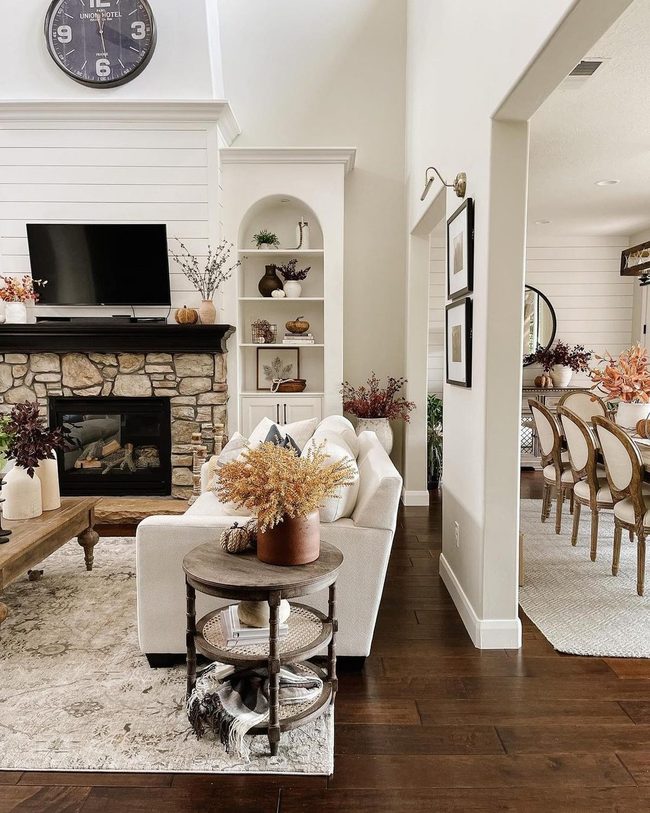 Stacked Pumpkins, Neutral Elegance