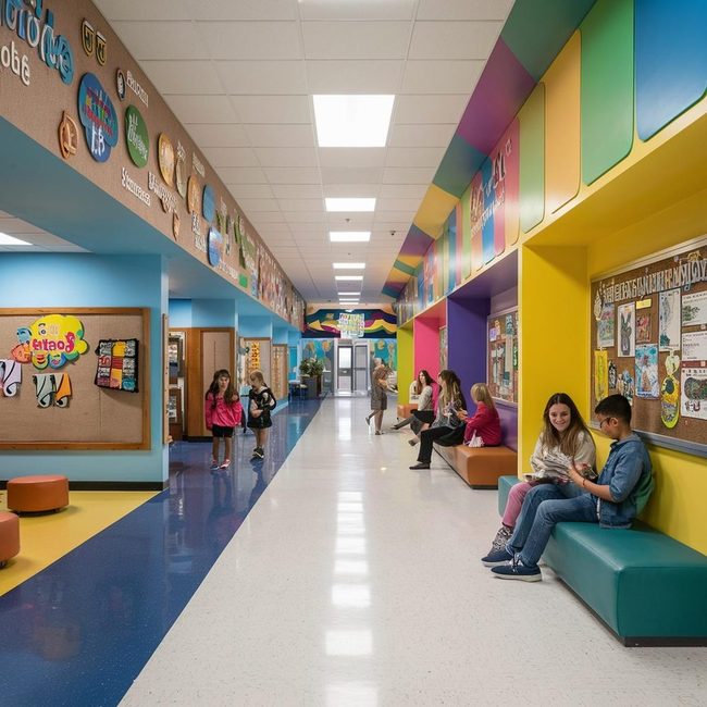 Radiant Colors and Student Displays