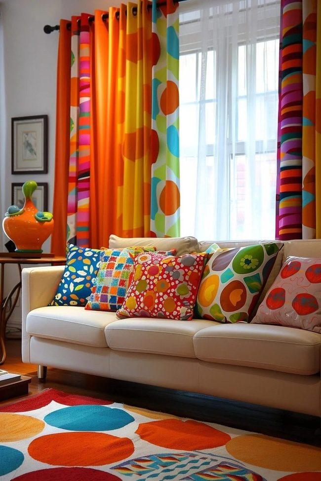 Oversized Polka Dots Pop Bright