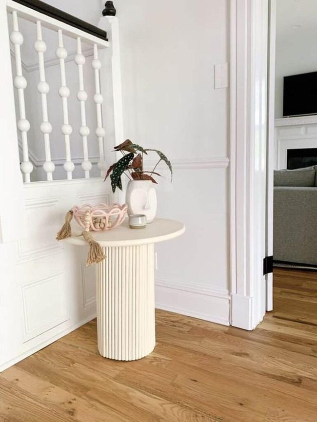 Light Wood Floors, Serene White Walls
