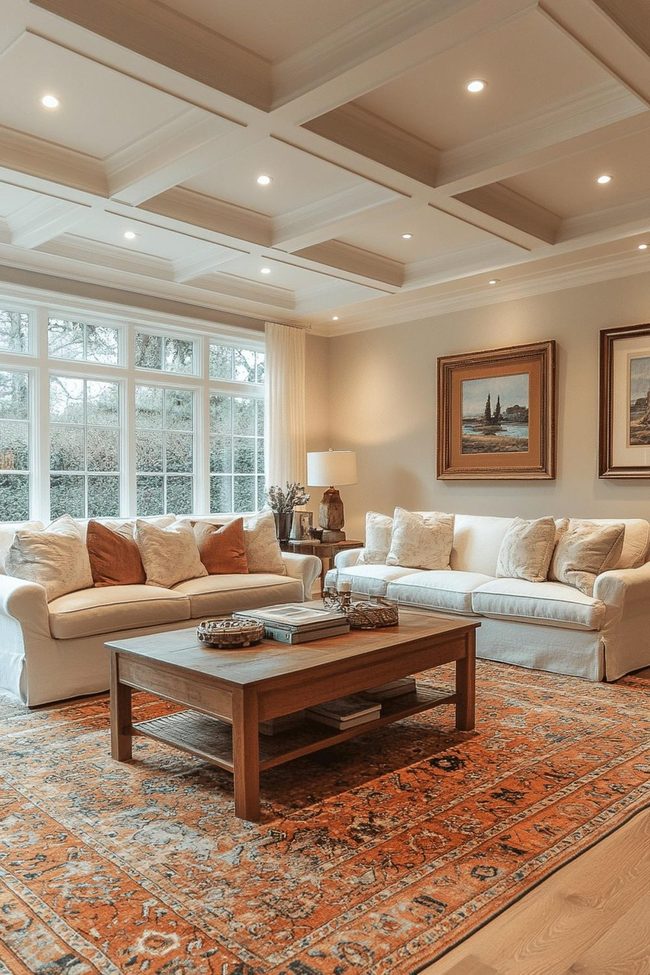 Soft Ceiling Fixtures Minimalist Room