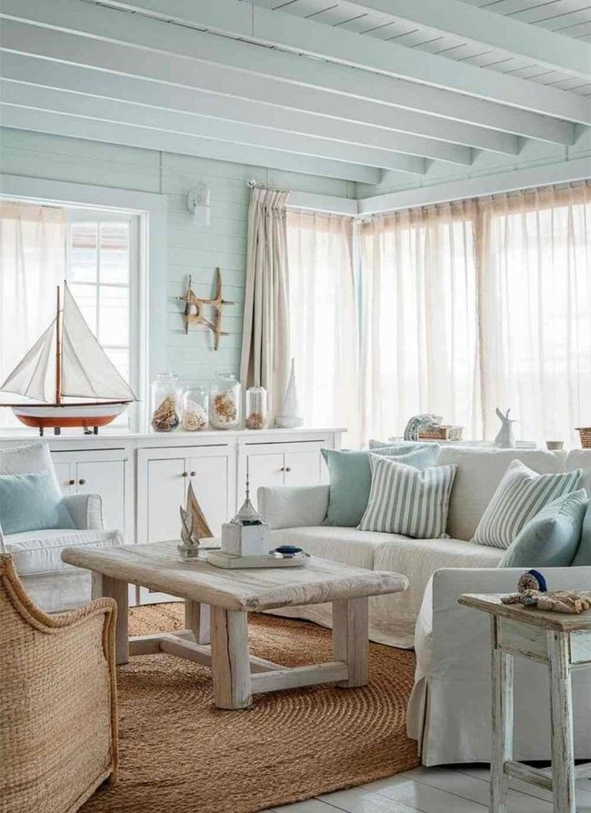 Seaside Blues And Driftwood Furniture