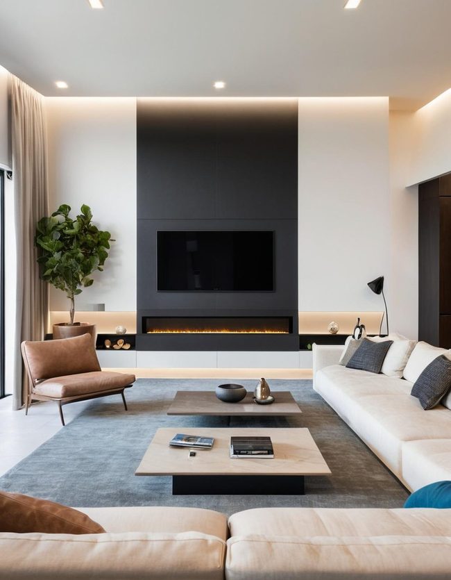 Smart Sitting Room, Zero Visible Wires