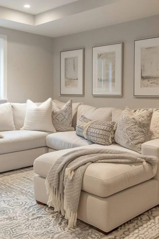 Gray Walls, Layered Comfort