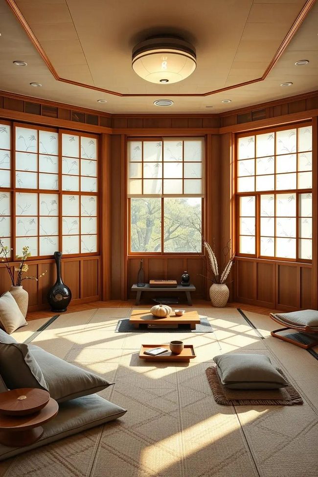 Glow Filtering Japanese Screens