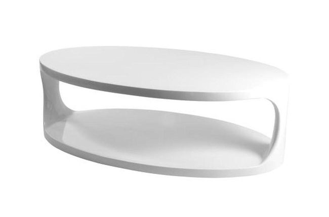 White Oval Tables For Modern Living