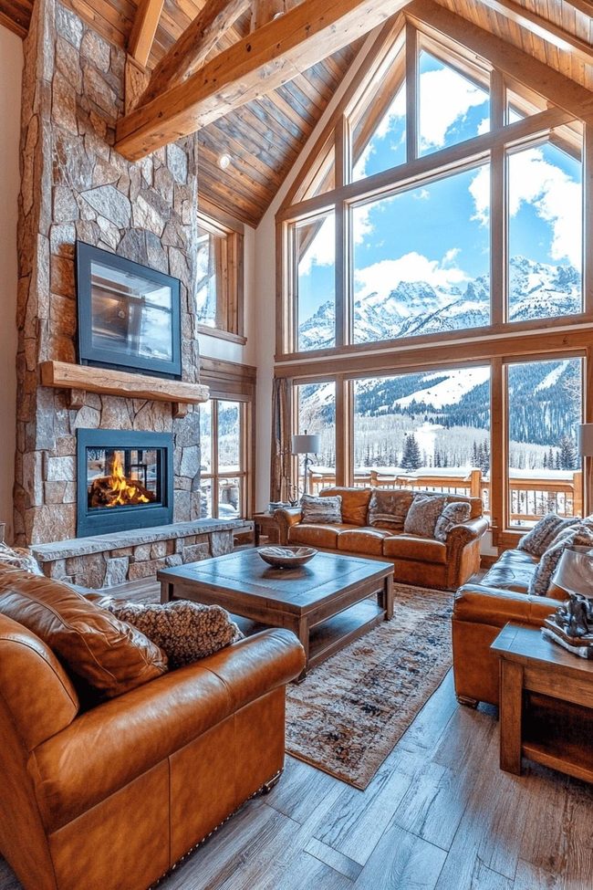 Stone And Leather Mountain Retreat