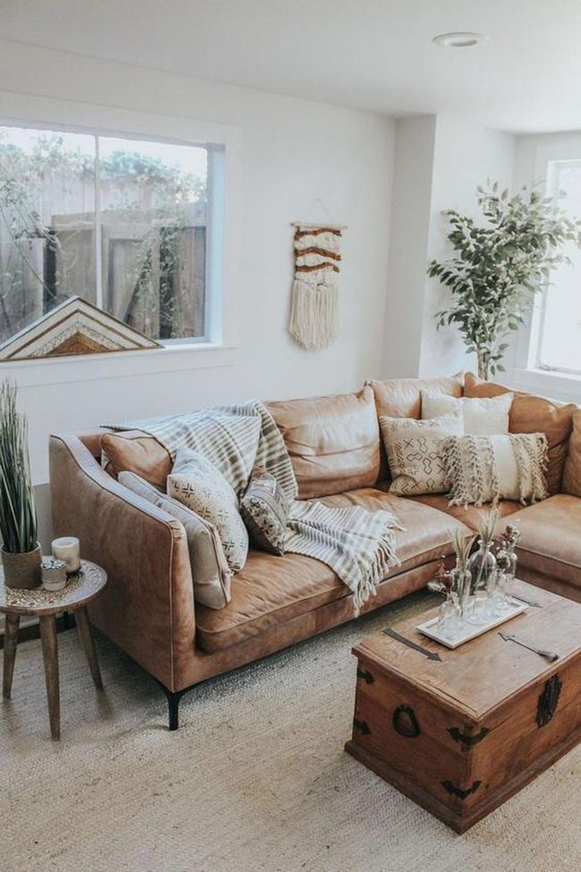 Warm Wood And Woven Textures