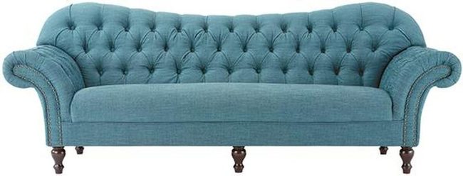 Peacock Blue Chesterfield Statement