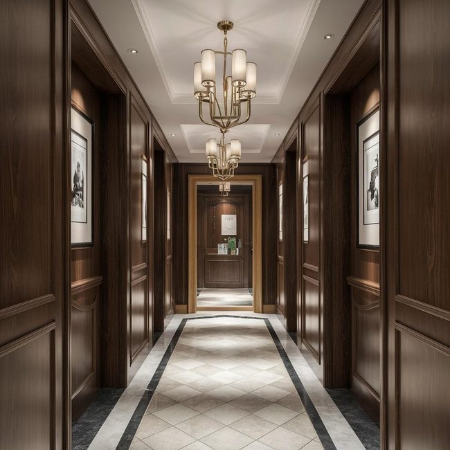 Hallway Ties Home Together