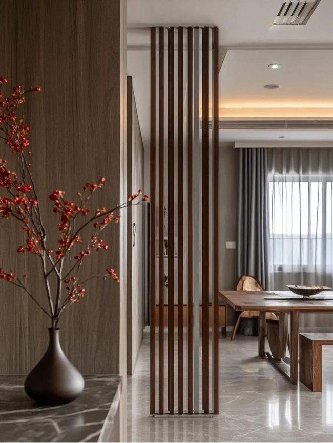 Wooden Screens with Intricate Cutouts