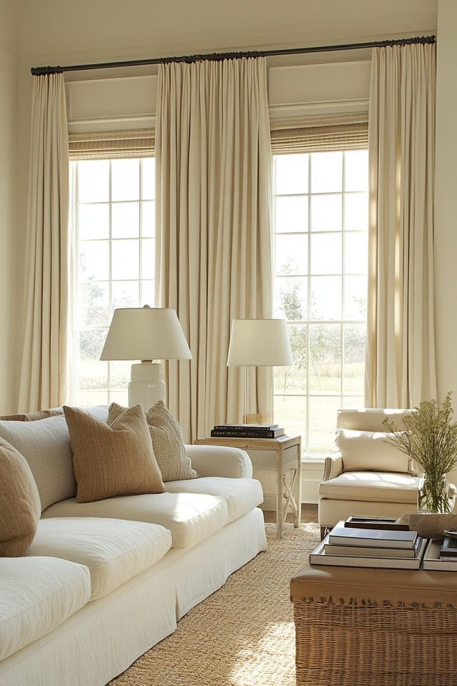Creamy Whites And Gentle Linens