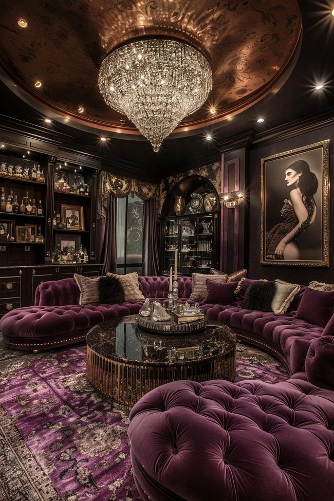 Black Velvet Hollywood Luxe