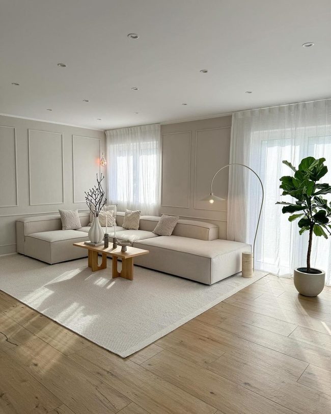 Geometric Floor Pattern Foundation