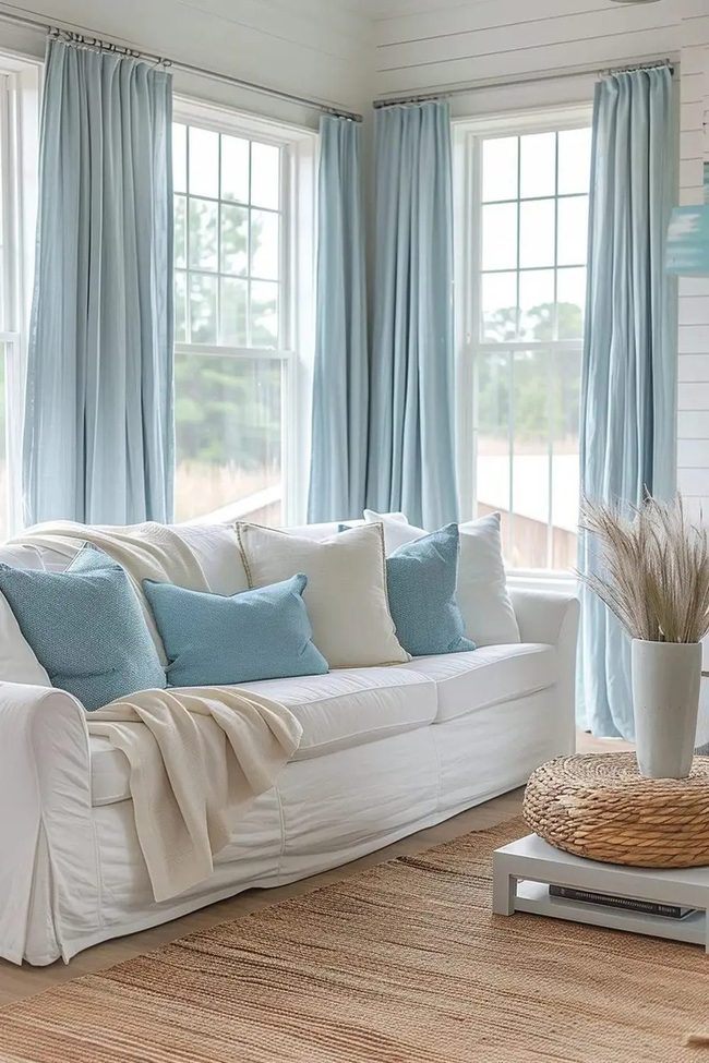Light Blue And Neutral Comfort