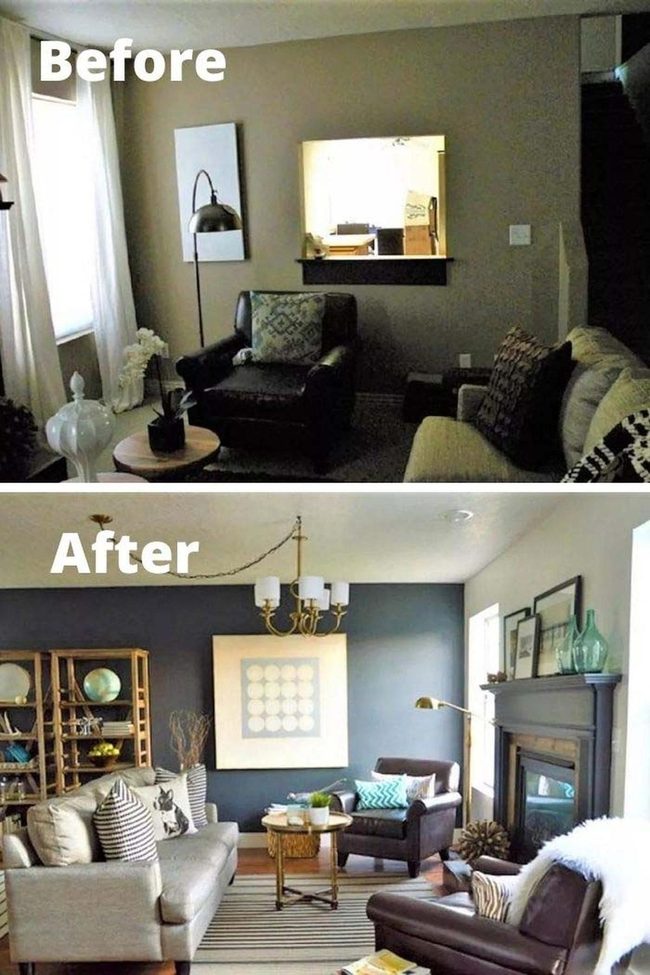 Dark Walls, Light Furniture Magic