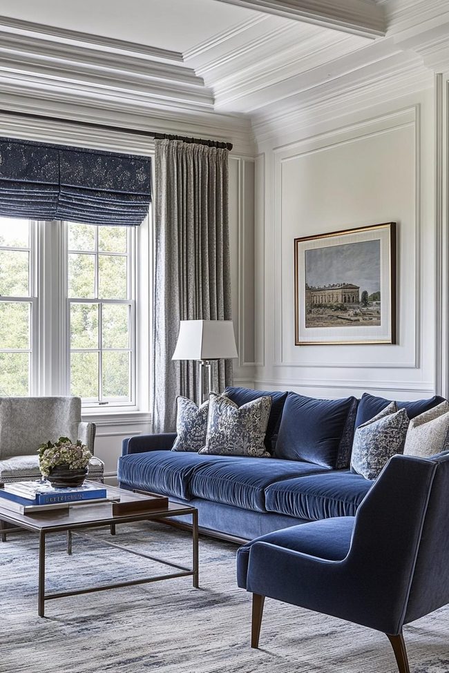 Classic Rolled-Arm Sofas In Linen