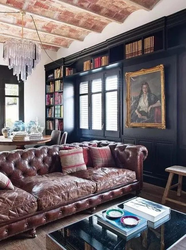 Brick Arches And Leather Warmth