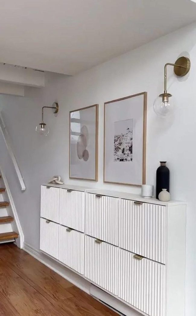 Brass Lamps With Natural Wood Tones