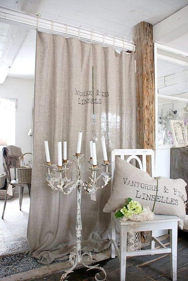 Flowing Curtains With Meaningful Words