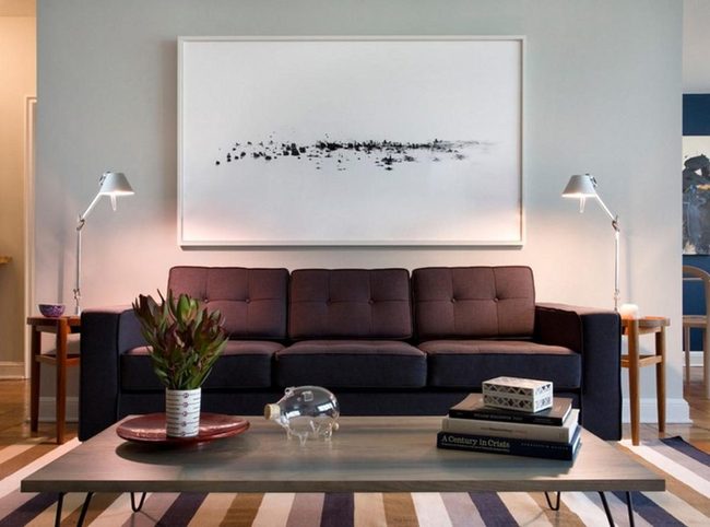 Large Sofa, Smart Living Room