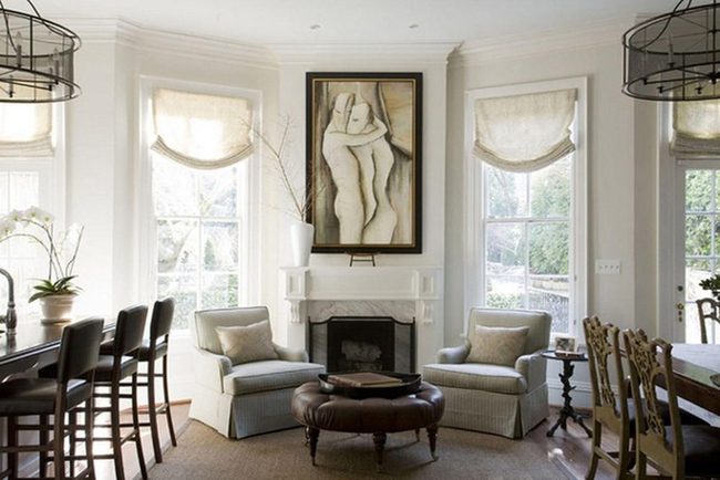 Fireplace Art Commands The Room