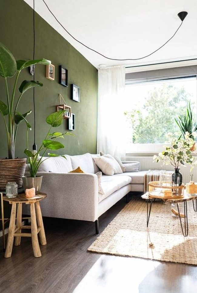 White Couch Anchors Light Scandinavian Space