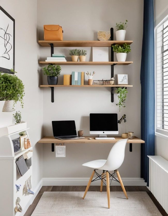 Compact Desk, Top Productivity
