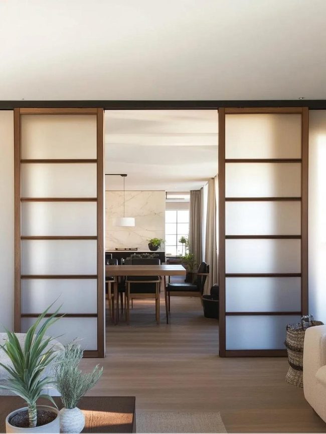 Transparent Room Dividers Modern Lamp