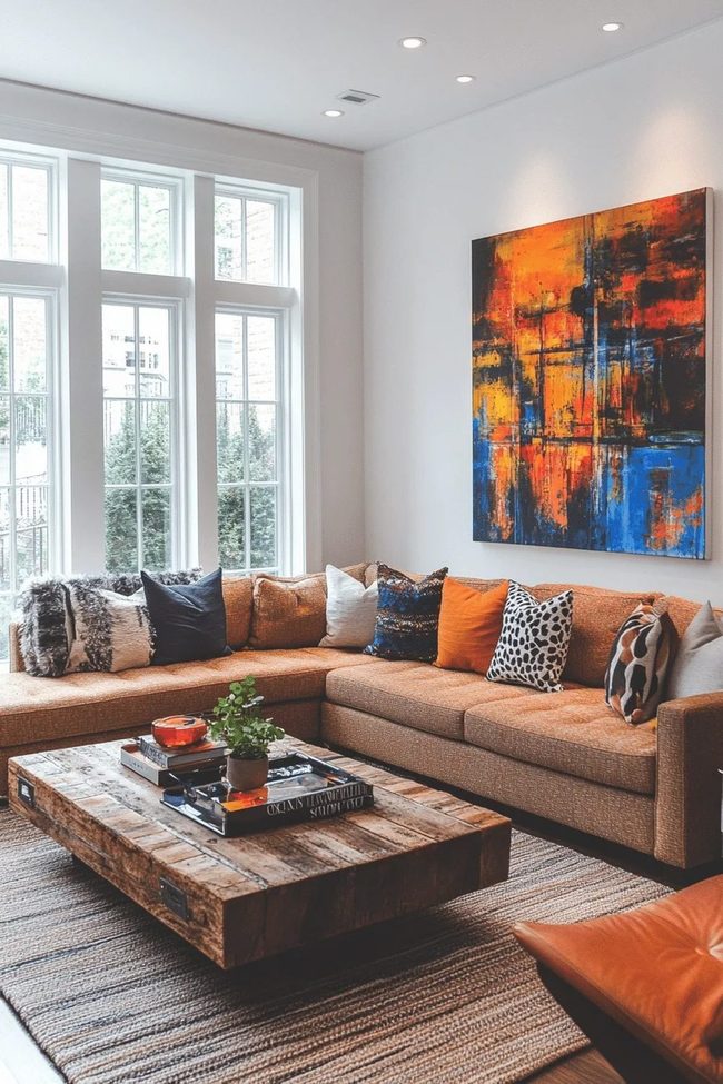 Natural Light Flooded Living Room