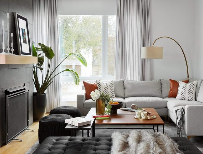 Fabric Drapes Define Room Character